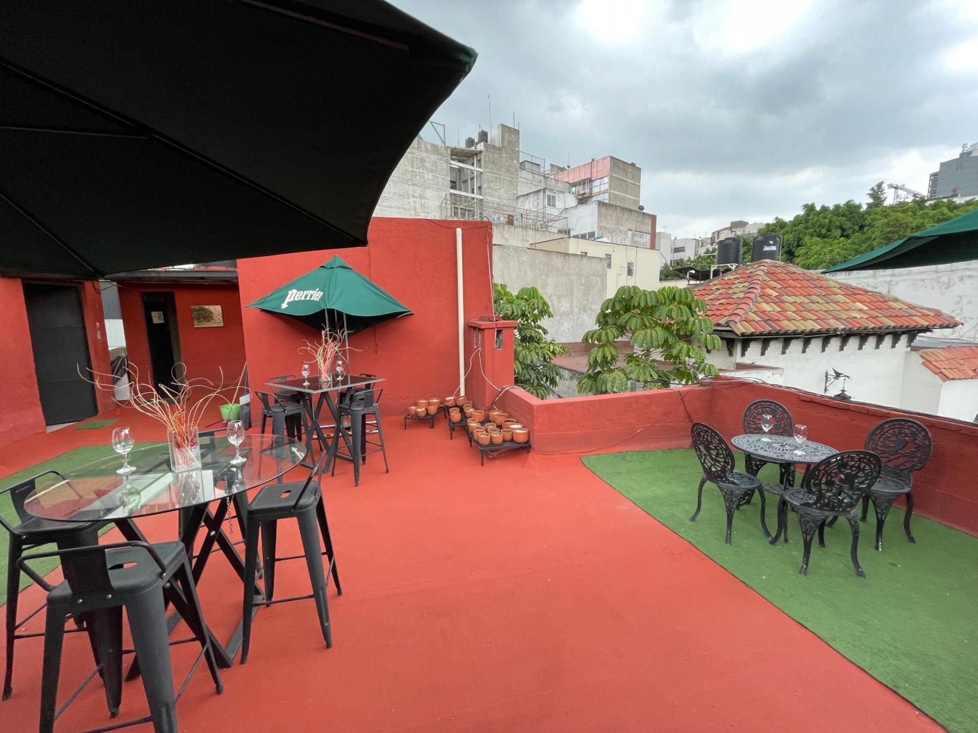 Hostal Roma Condesa Mexikóváros Kültér fotó