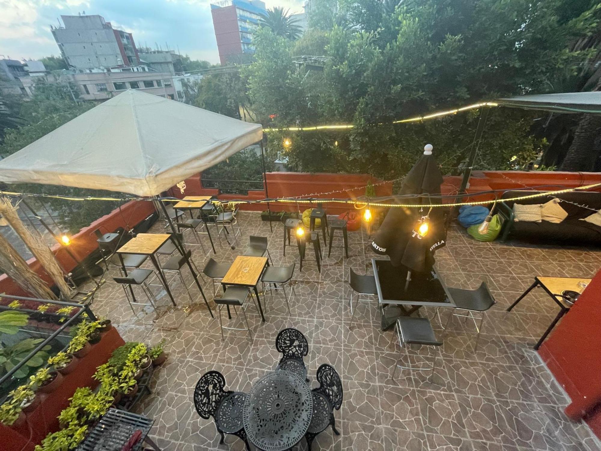 Hostal Roma Condesa Mexikóváros Kültér fotó